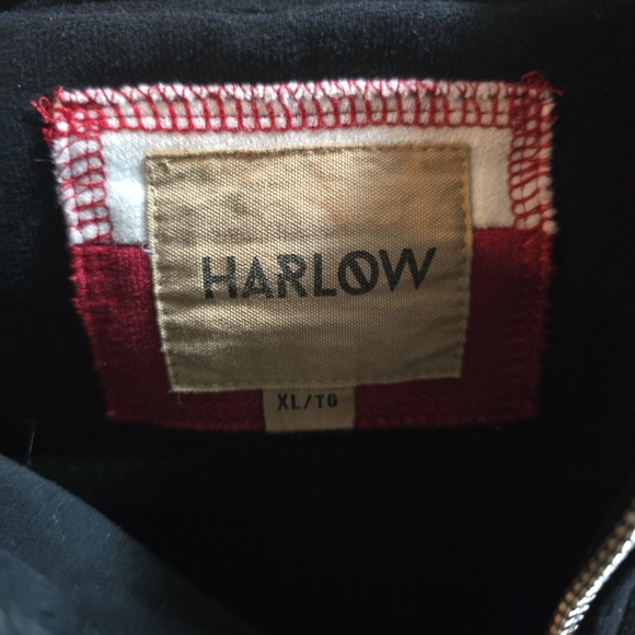 HARLOW CREW NECK ZIP UP XL - Picture 3 of 3